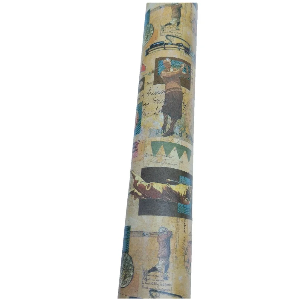 Vintage Premium TPC Classic Golf Wrapping Paper GW4997 24